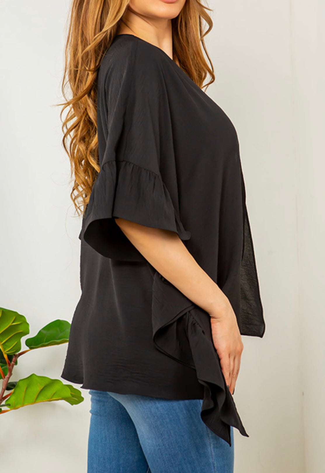 Spin USA Ruffle Cardigan