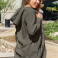Double Take Full Size Hooded Teddy Bear Jacket with Thumbholes -