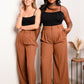 GeeGee Going Steady Full Size High Waisted Pleated Pants