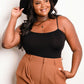 GeeGee Going Steady Full Size High Waisted Pleated Pants