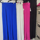 Spin USA Solid Wide Leg Pants With Pockets