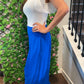 Spin USA Solid Wide Leg Pants With Pockets