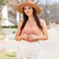 Seamless Triple Criss Cross Front Cami