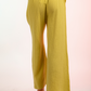 Very J High Waisted Quilted Pocket Wide Leg Pants