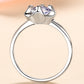 Life Is So Good Moissanite Ring