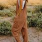 Double Take Full Size Sleeveless V-Neck Pocketed Jumpsuit