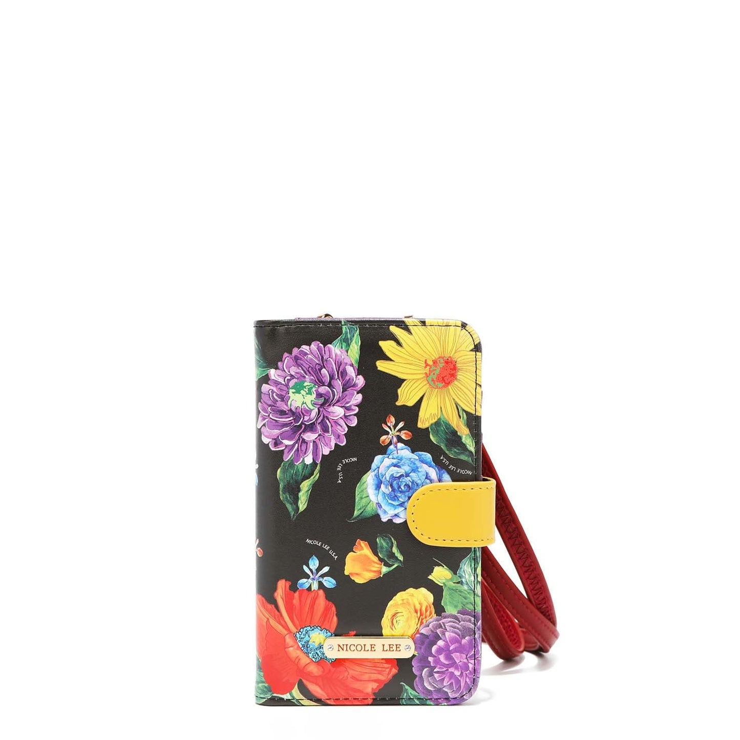 NICOLE LEE BIFOLD WALLET AND PHONE CASE CROSSBODY