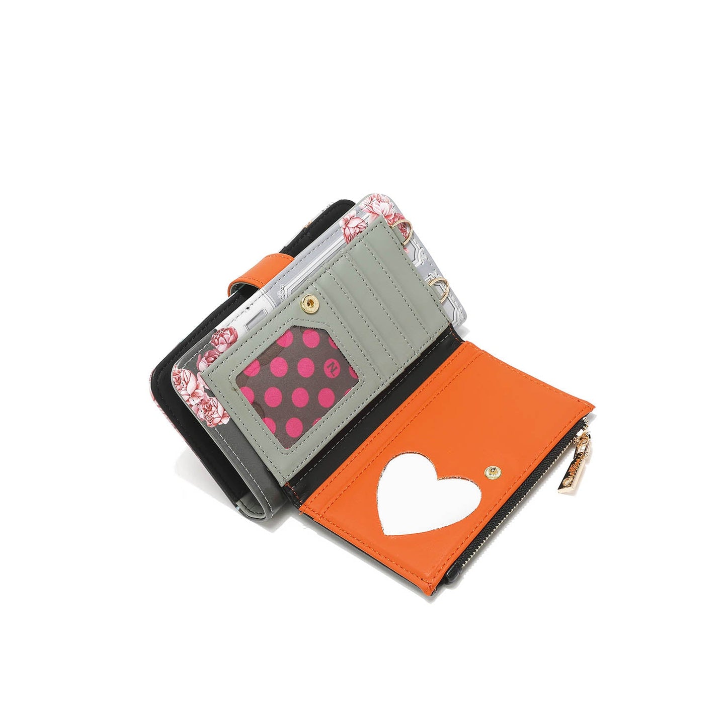 NICOLE LEE BIFOLD WALLET AND PHONE CASE CROSSBODY