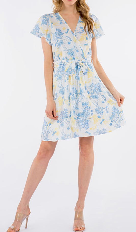 Spin USA Short Sleeve Surplus Dress Lined