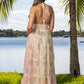 Ranees Ivory Pink Dazzle Dress