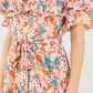 Spin USA Off Shoulder Ruffle Dress Lined
