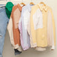 Very J Long Sleeve Color Blocked Button Down Shirt