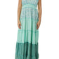 Ranees Sea Blue Long Dazzle Dress 2023 Collection