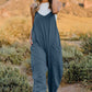 Double Take  V-Neck Sleeveless Jumpsuit with Pocket